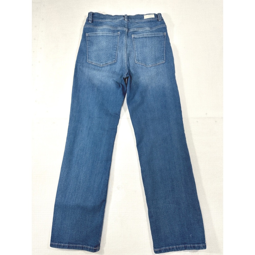 DL1961 Halle Straight High Rise Instasculpt Jeans Palm Springs Blue Size 30 - Picture 4 of 10